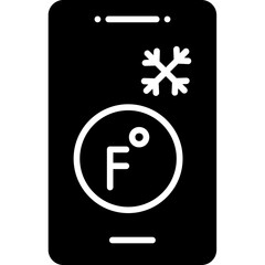 Ambient Temperature Sensor Icon
