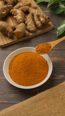 ターメリックパウダー(ウコン)　イメージ