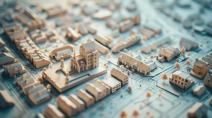 Analyze the impact of blueprints on urban planning initiatives.