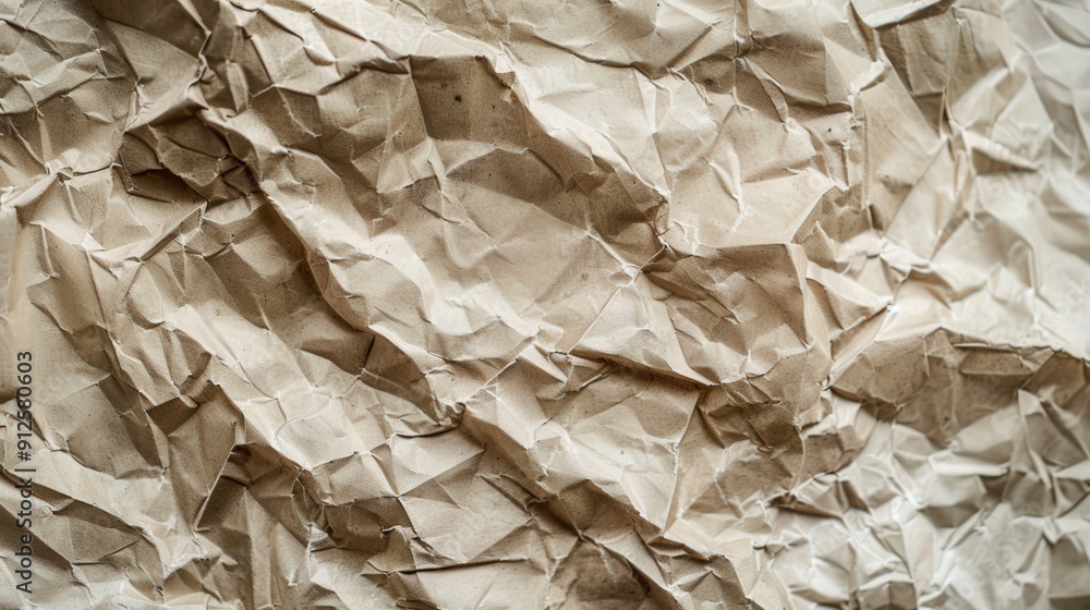 Poster crumpled paper texture adds a vintage and tactile element, ideal for creating a retro and nostalgic 