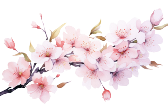 PNG Cherry Blossom flower.