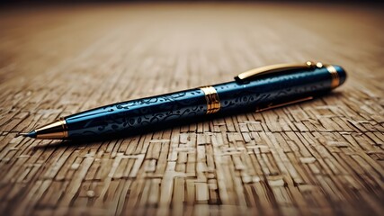 Fototapeta premium pen on the table