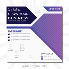  Clean and modern, social media post design,
