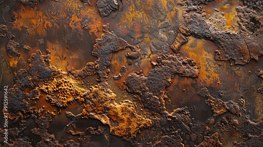 Poster rust's warm hues and rough textures can turn everyday objects into works of art.
