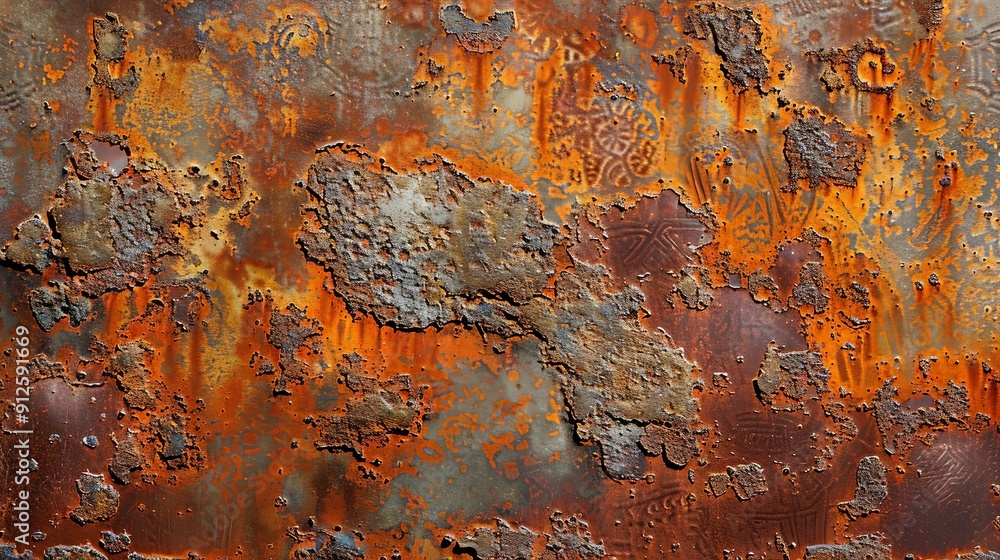 Aufkleber rust's warm hues and rough textures can turn everyday objects into works of art.