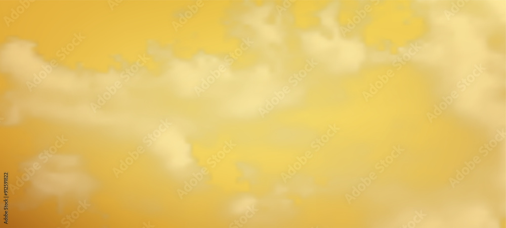 Aufkleber modern colorful gradient background with clouds
