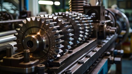 The evolution of gears and bolts parallels advancements in manufacturing techniques and materials science.