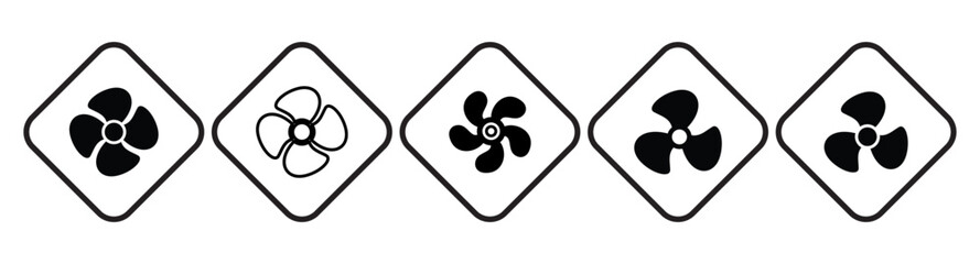 Cooling fan icons.eps