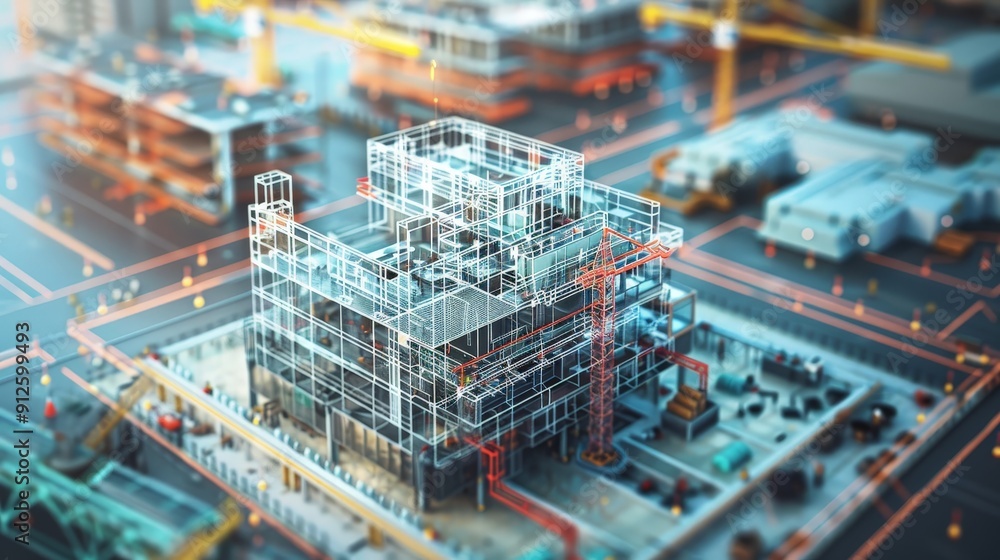 Poster the integration of blueprint data with building information modeling (bim) platforms supports multid