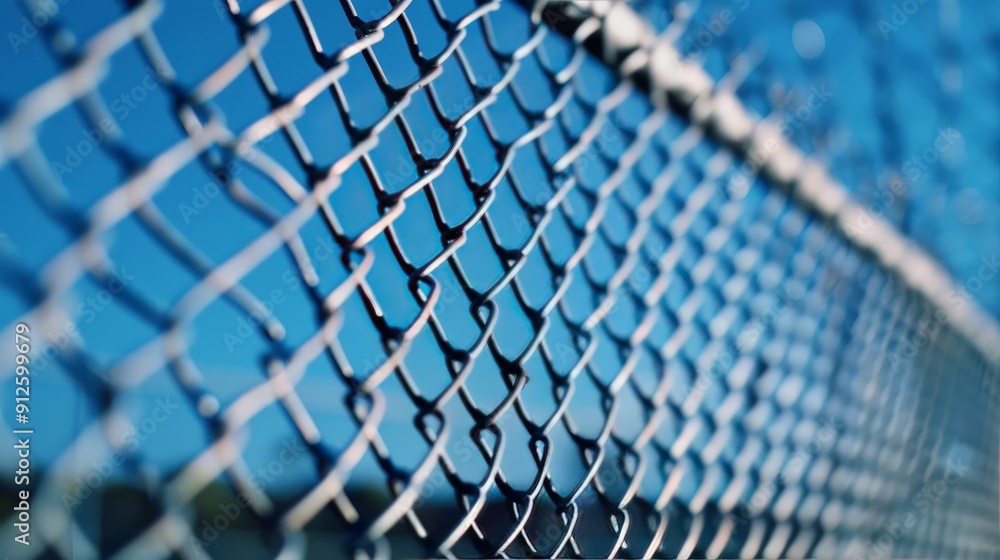 Poster the integration of chain link fences with smart security systems includes remote access controls, re