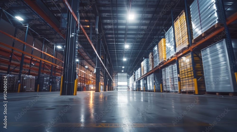 Poster the integration of loading docks with energy-efficient lighting and solar power solutions reduces op