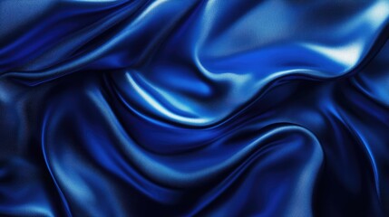 Obraz premium Luxurious 3D blue background with rich textures and soft lighting, suitable for premium and elegant presentations.