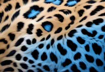 leopards spot fur background 