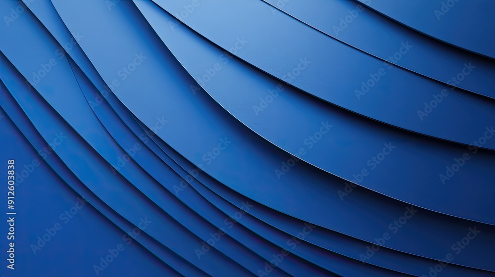 Poster minimalist 3d blue background with clean lines and subtle textures, perfect for modern and understat