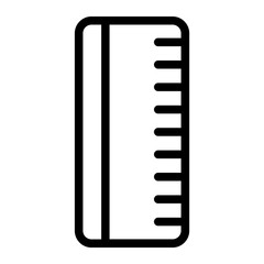 ruler line icon