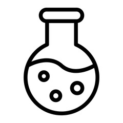chemical line icon