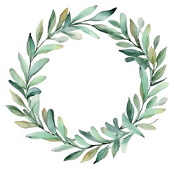 PNG Wreath plant leaf pattern.