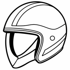 Helmet art vector illustration