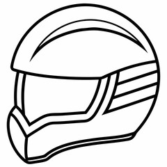 Helmet art vector illustration
