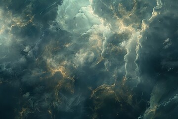 Fototapeta premium Dramatic Cloudy Sky Backgrounds for Intense Visuals