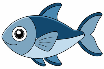 Fish art vector illustration
