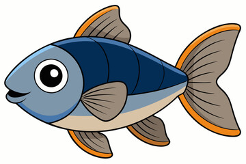 Fish art vector illustration