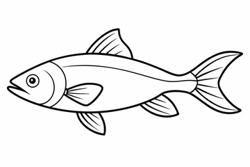 Fish art vector illustration