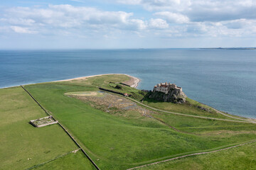 Lindisfarne Castle and garden