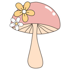 Groovy Thanksgiving mushroom