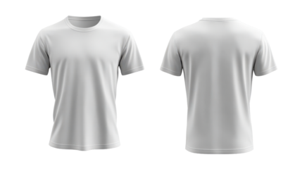 A t-shirt isolated on white transparent background