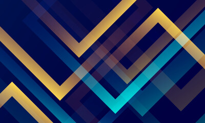 Abstract blue and yellow striped background. Eps10 vector