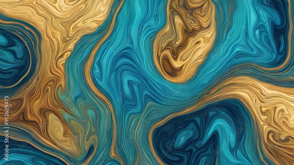Poster texture color abstract background pattern art paint liquid blue effect. abstract texture design patt