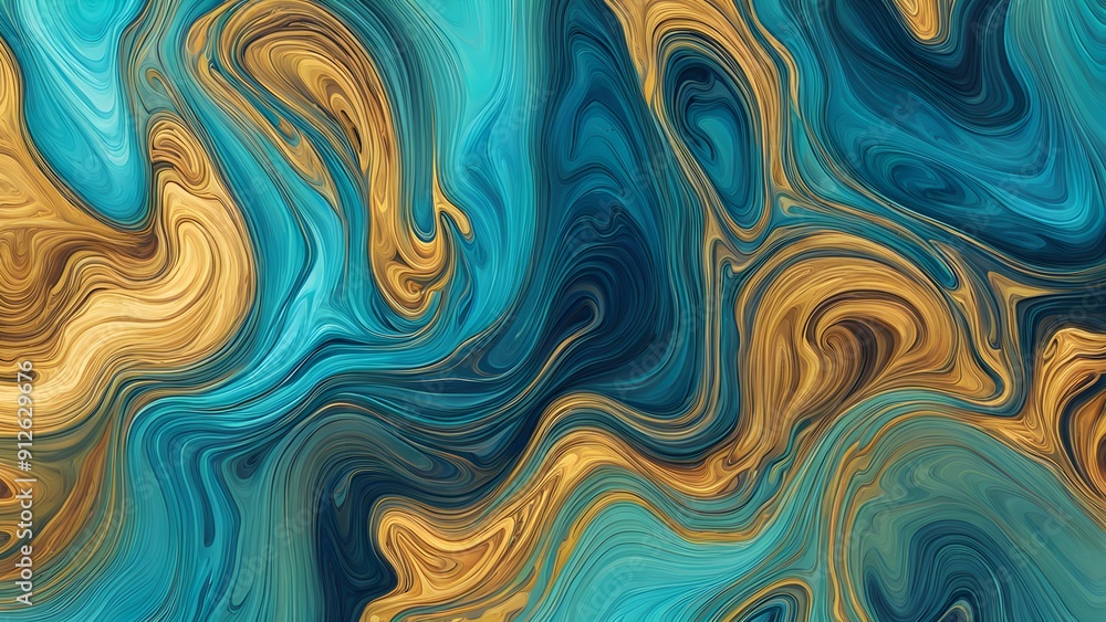 Poster texture color abstract background pattern art paint liquid blue effect. abstract texture design patt