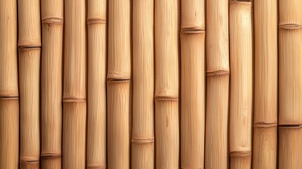Fototapeta premium Bamboo wood texture with smooth surface, wood background, eco-friendly design