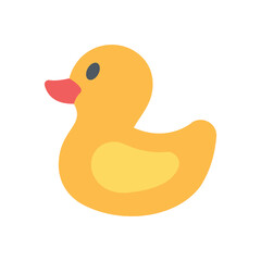 Rubber duck vector icon