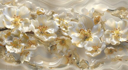 rings on a bouquet