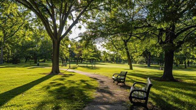 City parks provide green spaces amidst urban development. Describe your favorite city park and its importance to residents. How does it contribute to community well-being