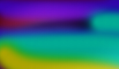 Vibrant grunge grainy background, red green purple noise texture color gradient, backdrop header poster banner design