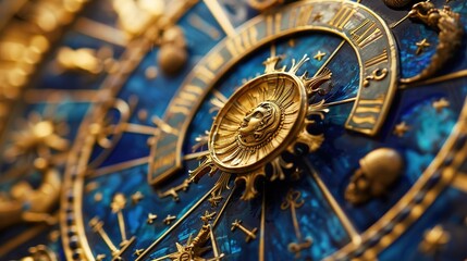 Obraz premium Exploring Astrology, Tarot, and Magic: A Comprehensive Guide to Mystical Arts and Practices
