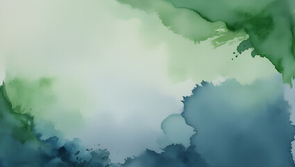 Calming Artistic Watercolor Wash Poster Background
