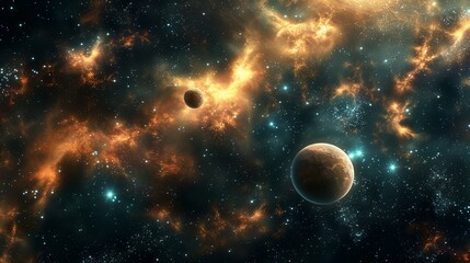 Outer space background.