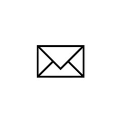 Envelope Icon, Minimal Simple Logo
