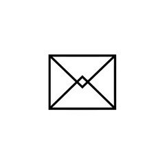 Envelope Icon, Minimal Simple Logo