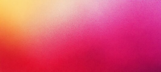 Grainy gradient background red pink yellow noise texture