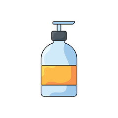 Hand sanitizer vector icon