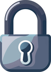 Locked padlock icon