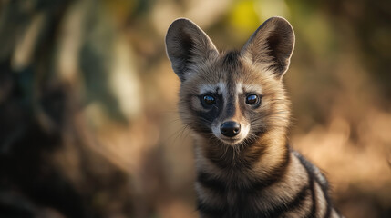 Obraz premium aardwolf an African native animal