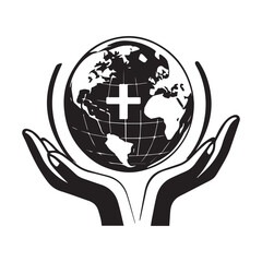 International Youth day. Youth day logo.