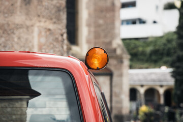 seitlicher Blinker an Transporter