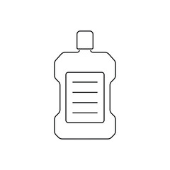 Mouthwash vector icon